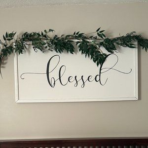 “Blessed” Wall Decor